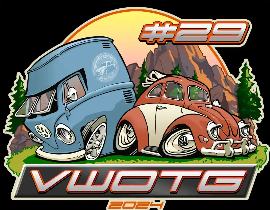 2029 VWs on the Green Art work
