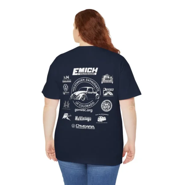 VWs on the Green 2023 Event Unisex T-shirt - Image 97