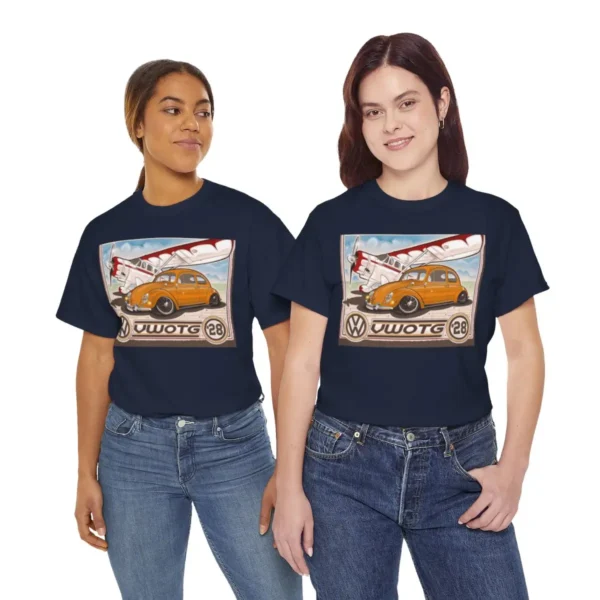 VWs on the Green 2023 Event Unisex T-shirt - Image 106