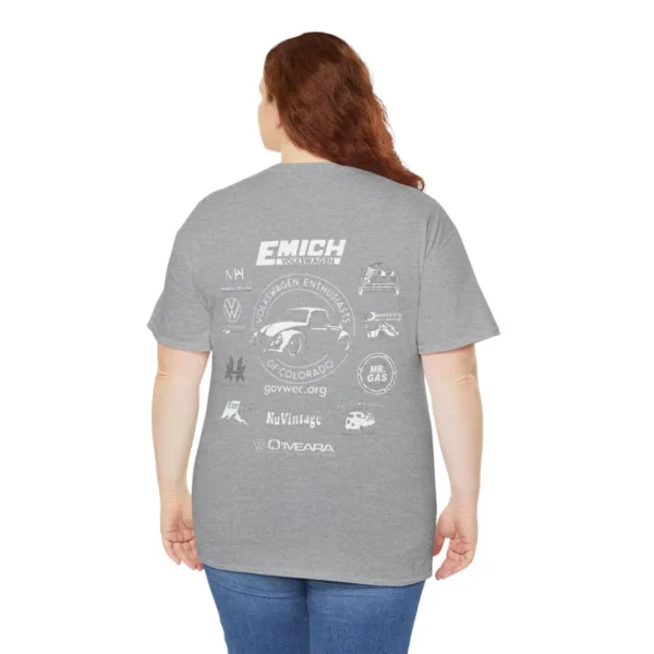 VWs on the Green 2023 Event Unisex T-shirt - Image 70