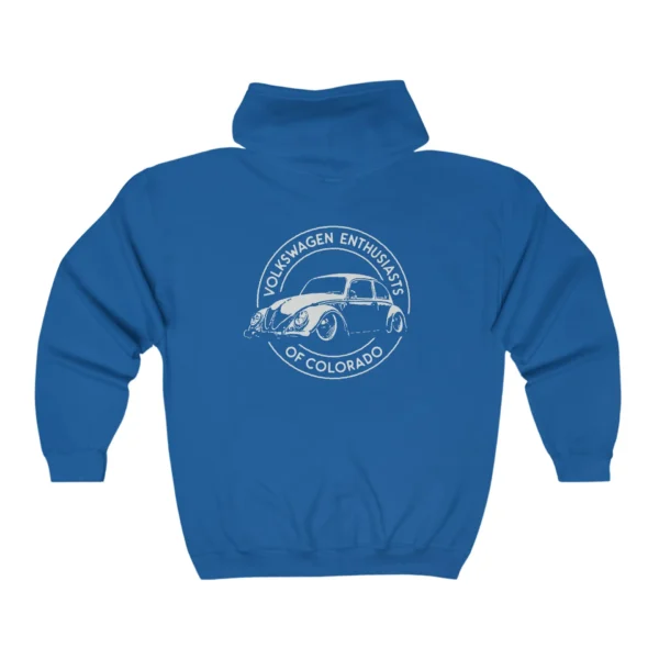 Full Zip Hooded Sweatshirt with VW key logo - Image 8